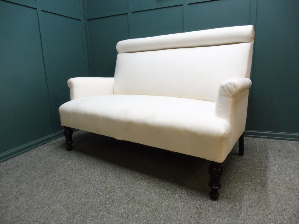 VICTORIAN HIGH BACK  CHESTERFIELD SOFA
