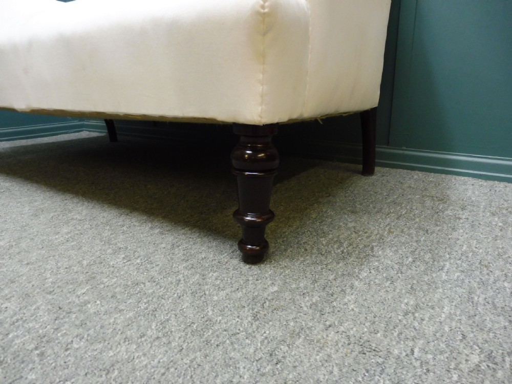 VICTORIAN HIGH BACK  CHESTERFIELD SOFA View VII