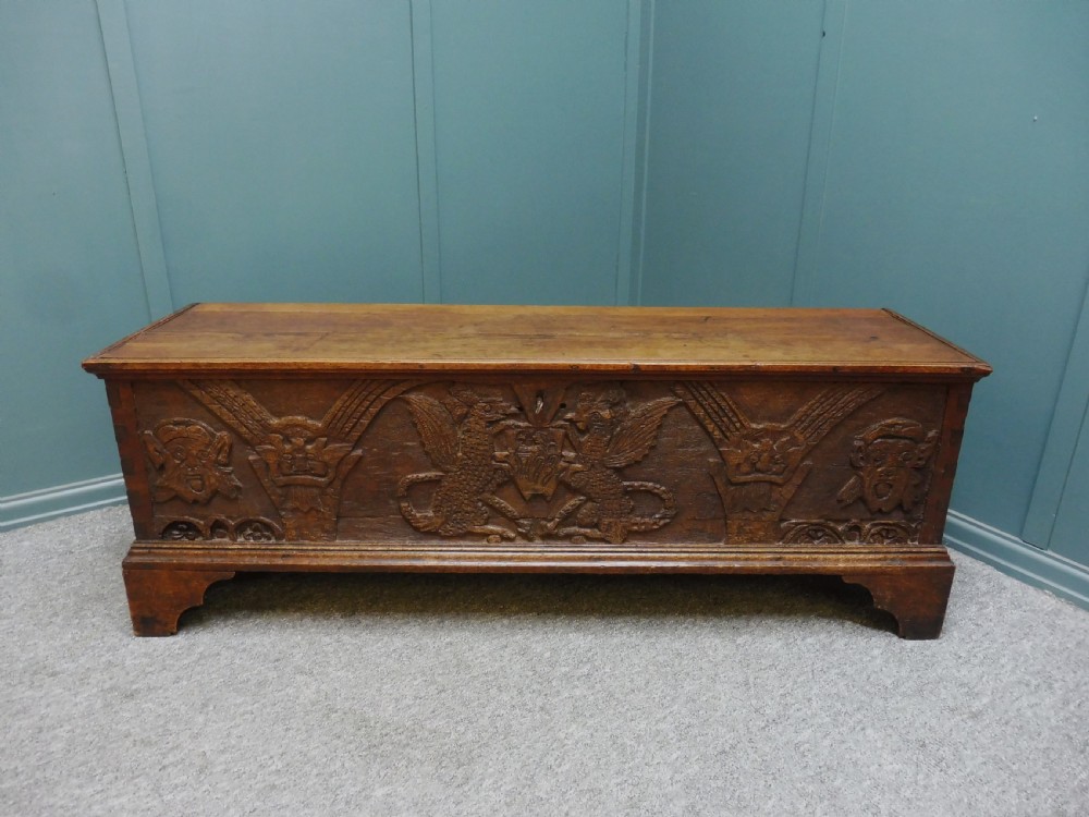 18TH CENTURY OAK SWORD CHEST View II