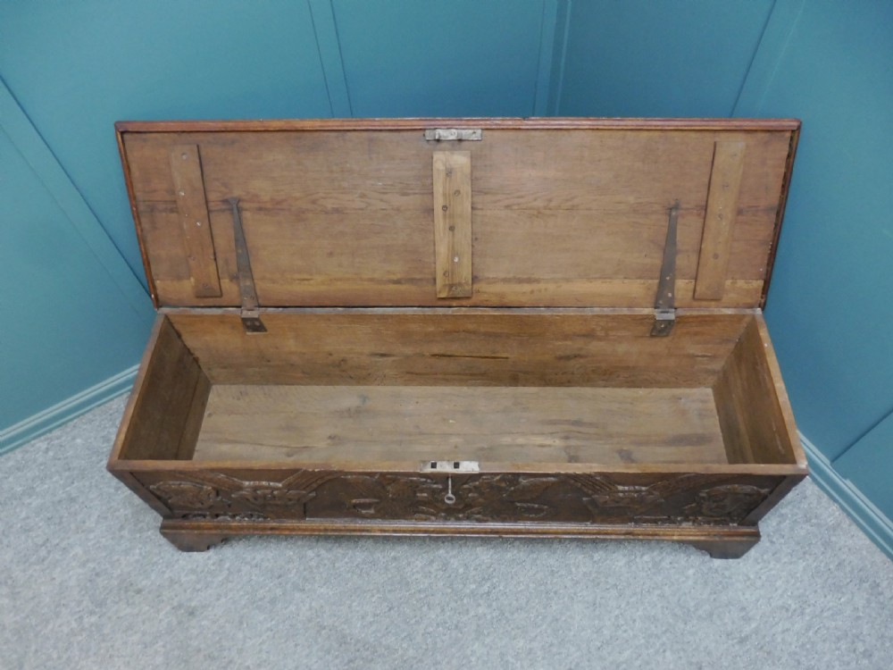 18TH CENTURY OAK SWORD CHEST View IV