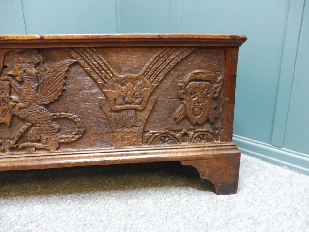 18TH CENTURY OAK SWORD CHEST View X