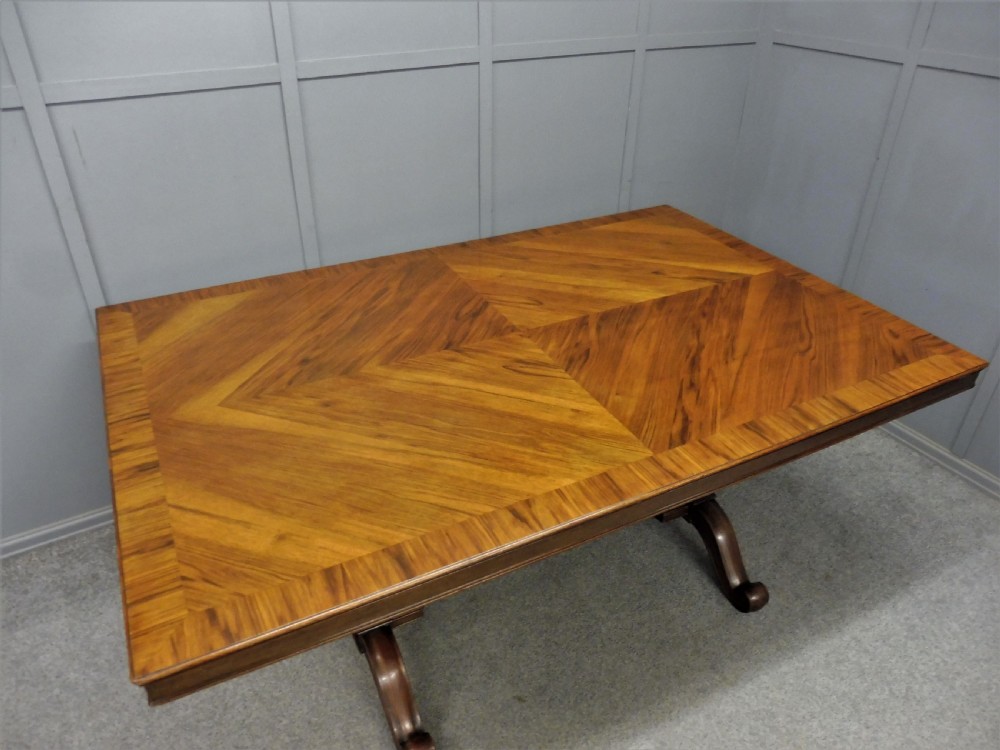 FRENCH ROSEWOOD DINING TABLE View VI