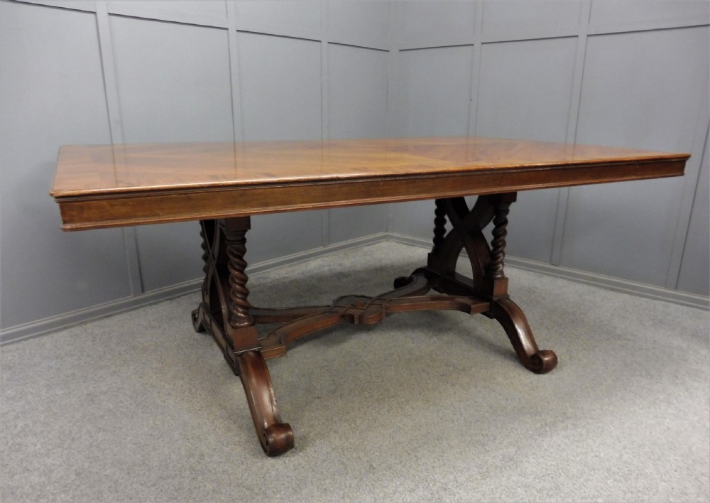FRENCH ROSEWOOD DINING TABLE View VIII