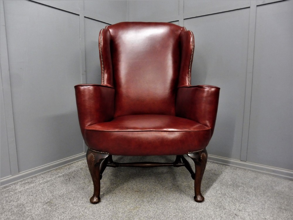 GEORGIAN WING ARMCHAIR View III