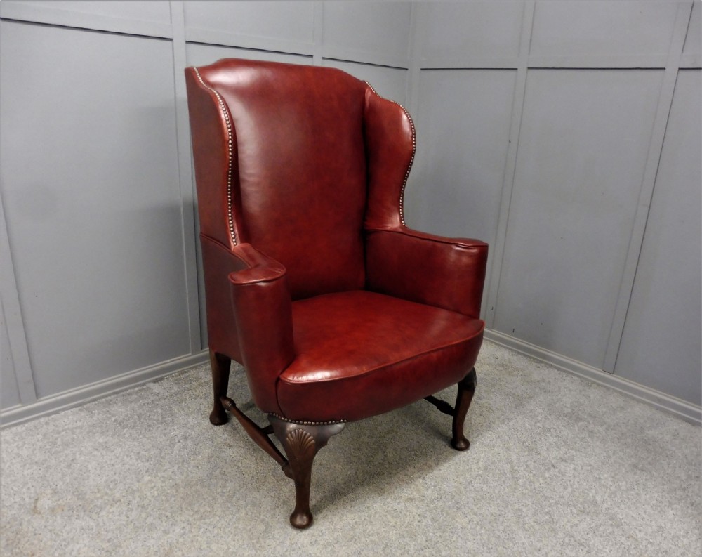 GEORGIAN WING ARMCHAIR View XV