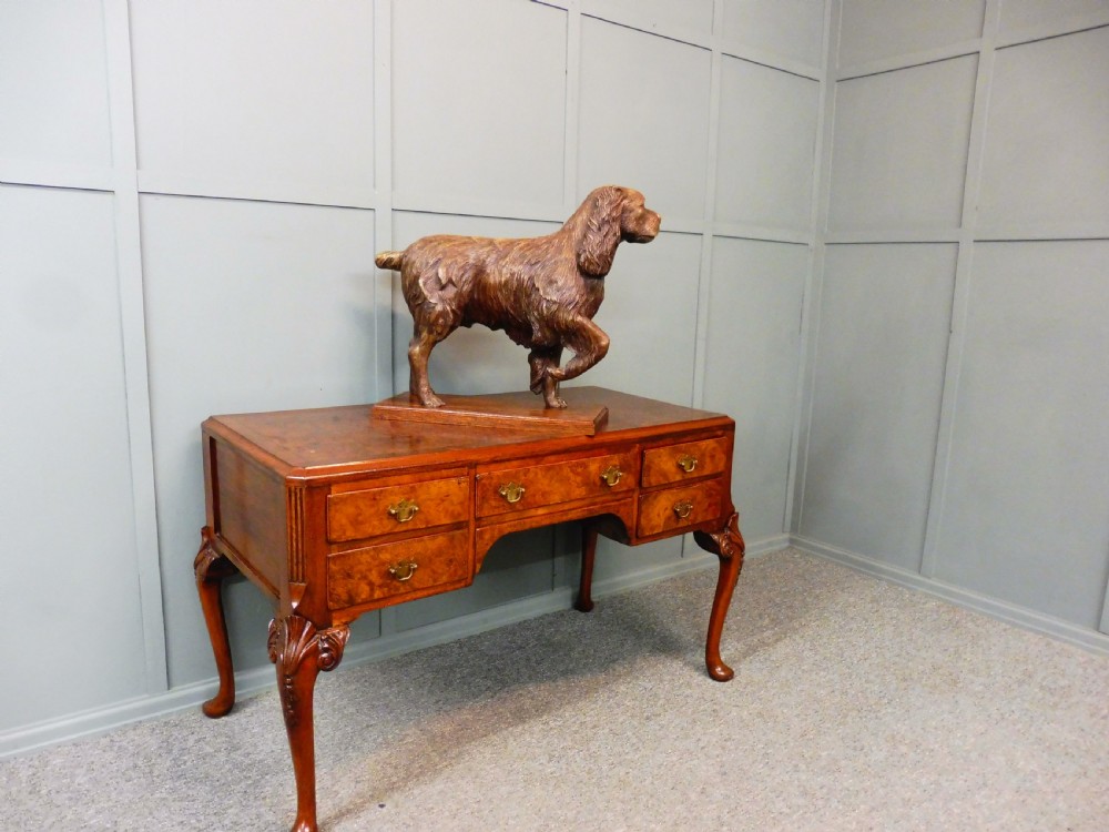 EDWARDIAN BRONZE SPANIEL