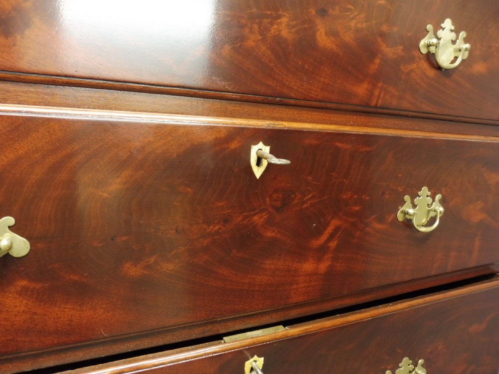 19th CENTURY MAHOGANY CHEST ON CHEST/TALLBOY View XI