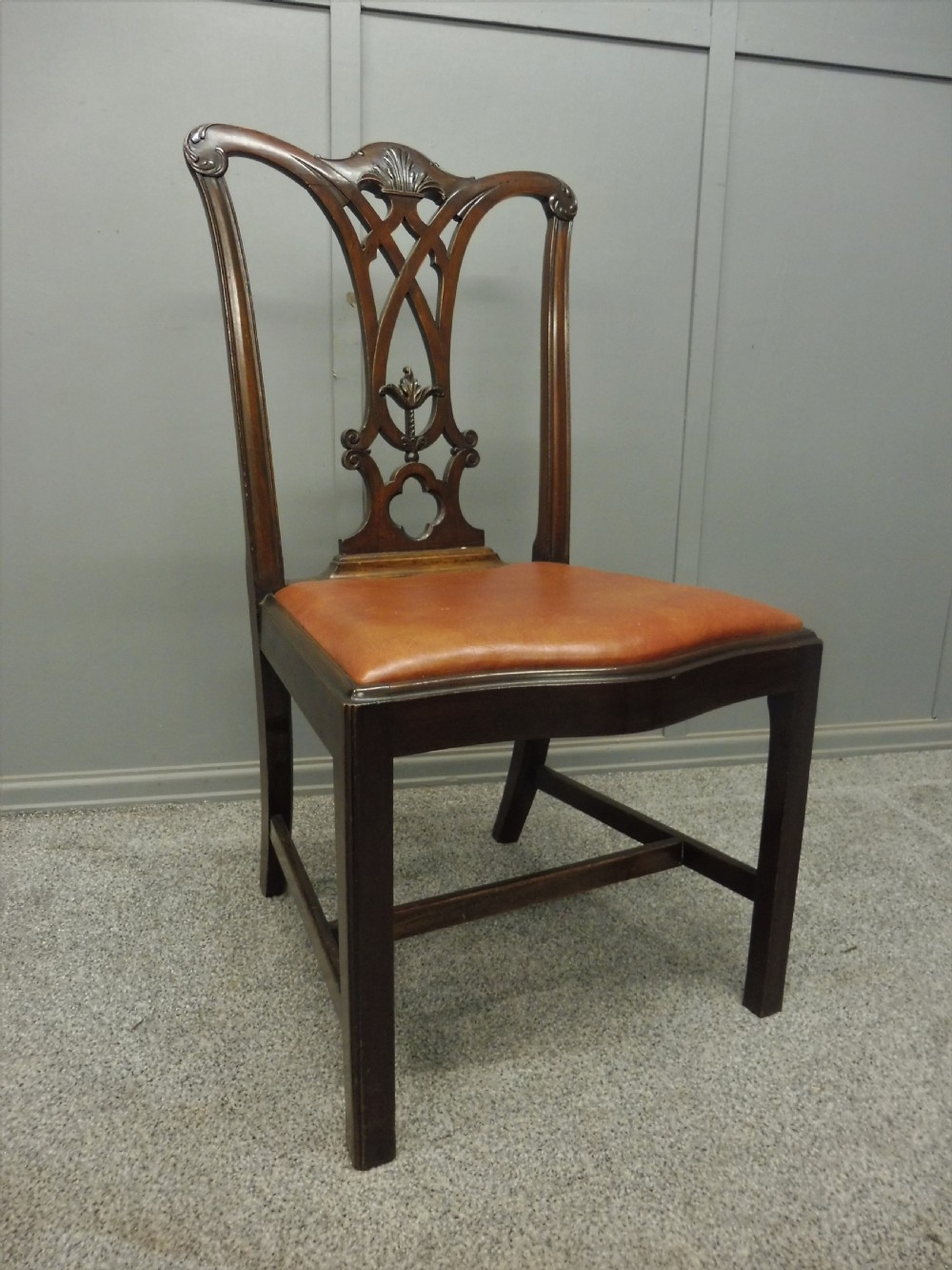 6 VICTORIAN MAHOGANY DINING CHAIRS View IX