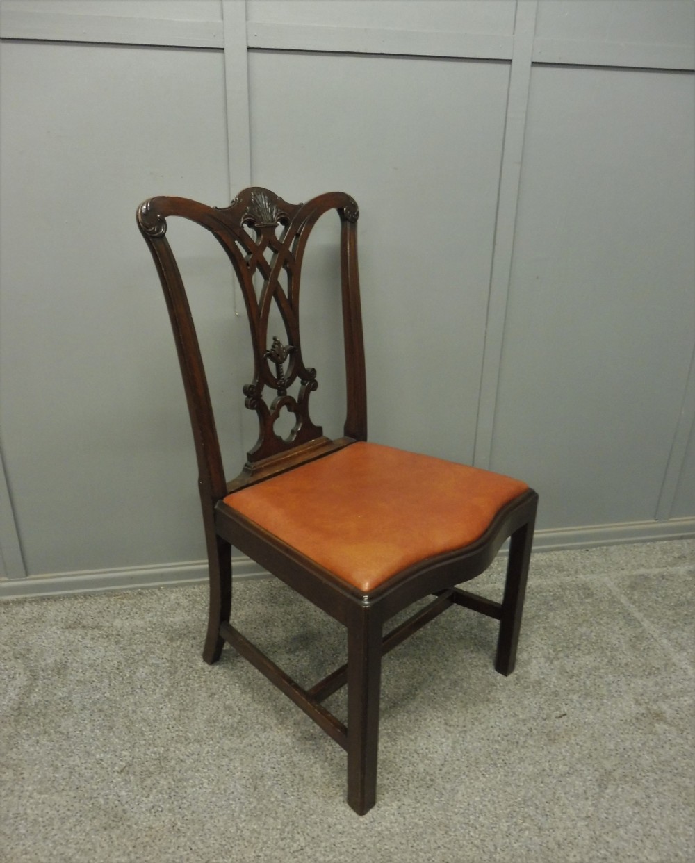 6 VICTORIAN MAHOGANY DINING CHAIRS View XI