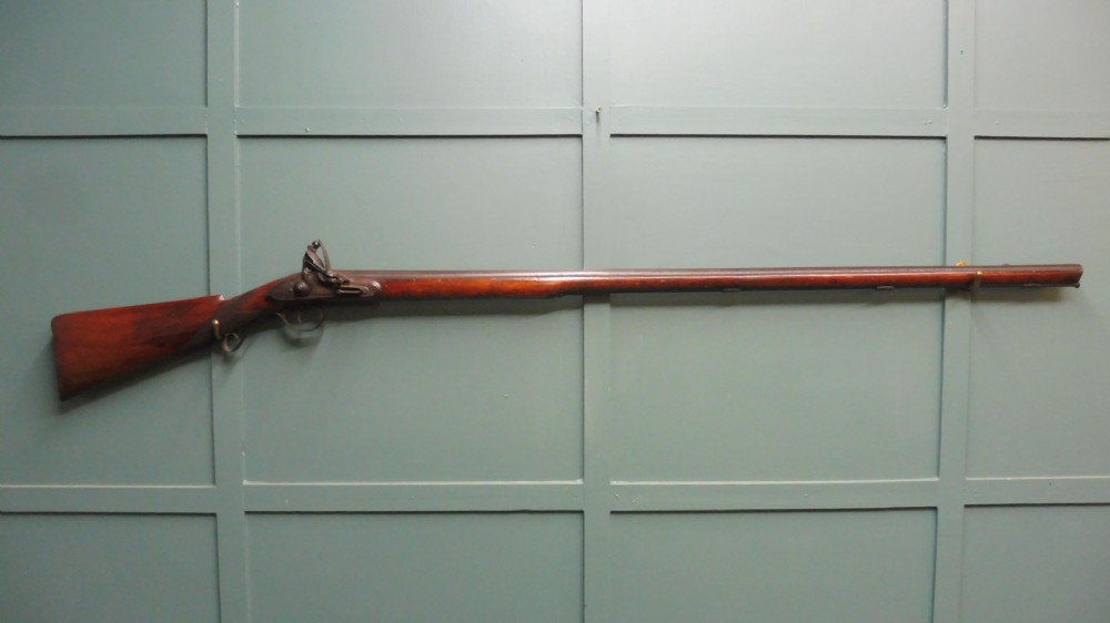ANTIQUE GUN    EAST INDIA COMPANY FLINTLOCK MUSKET / RIFLE
