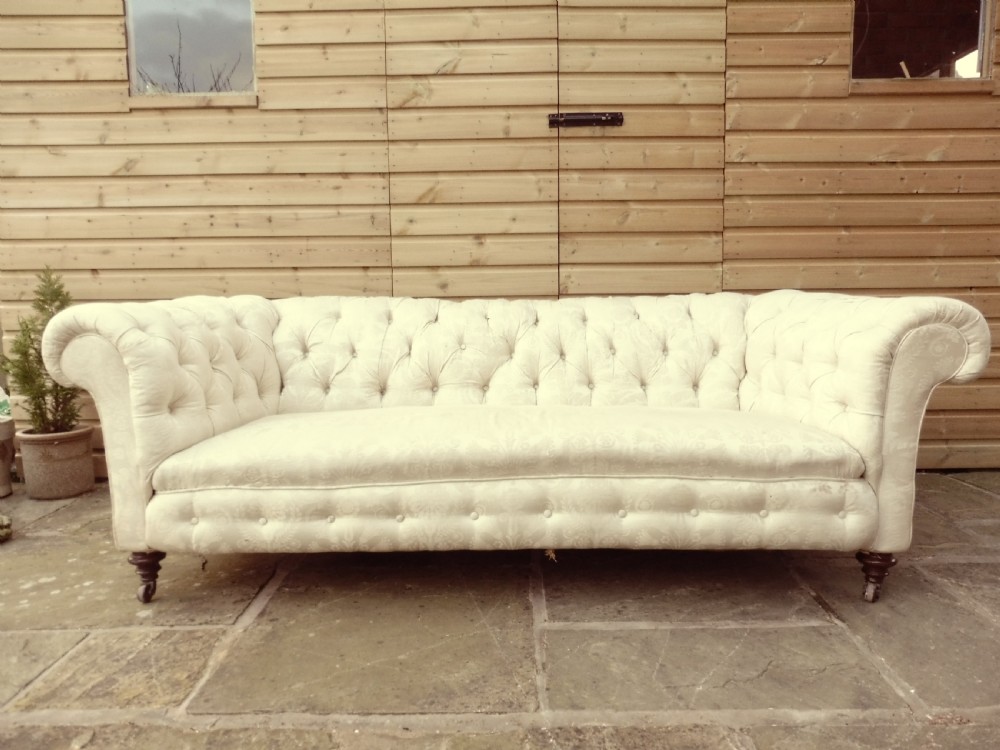 LARGE VICTORIAN CHESTERFIELD SOFA View II