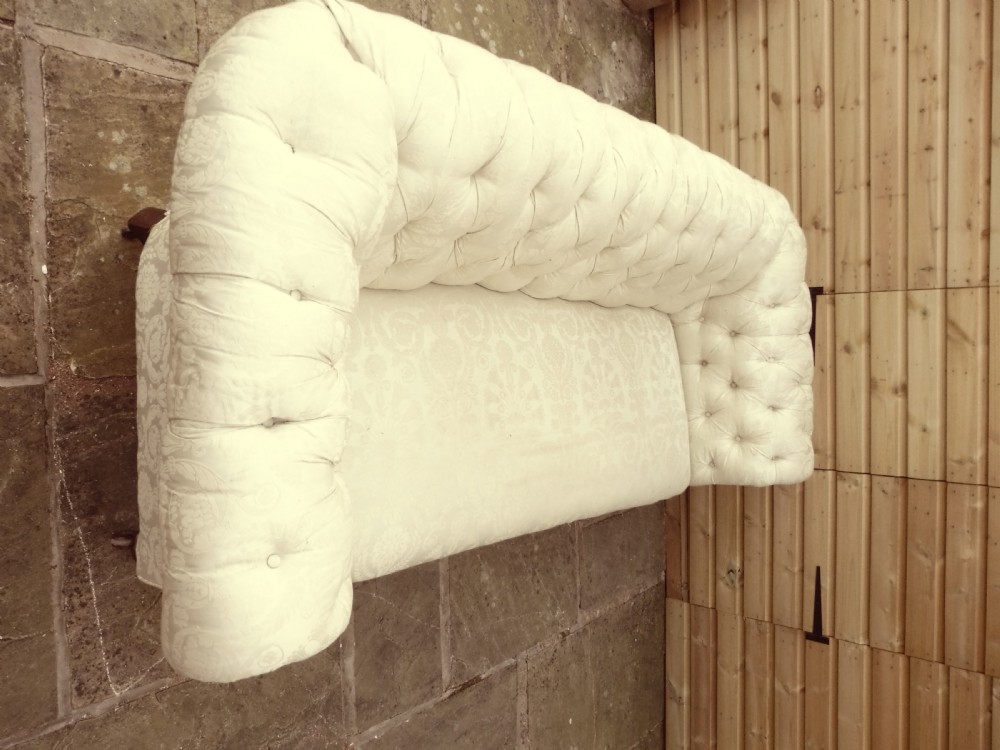 LARGE VICTORIAN CHESTERFIELD SOFA View IX