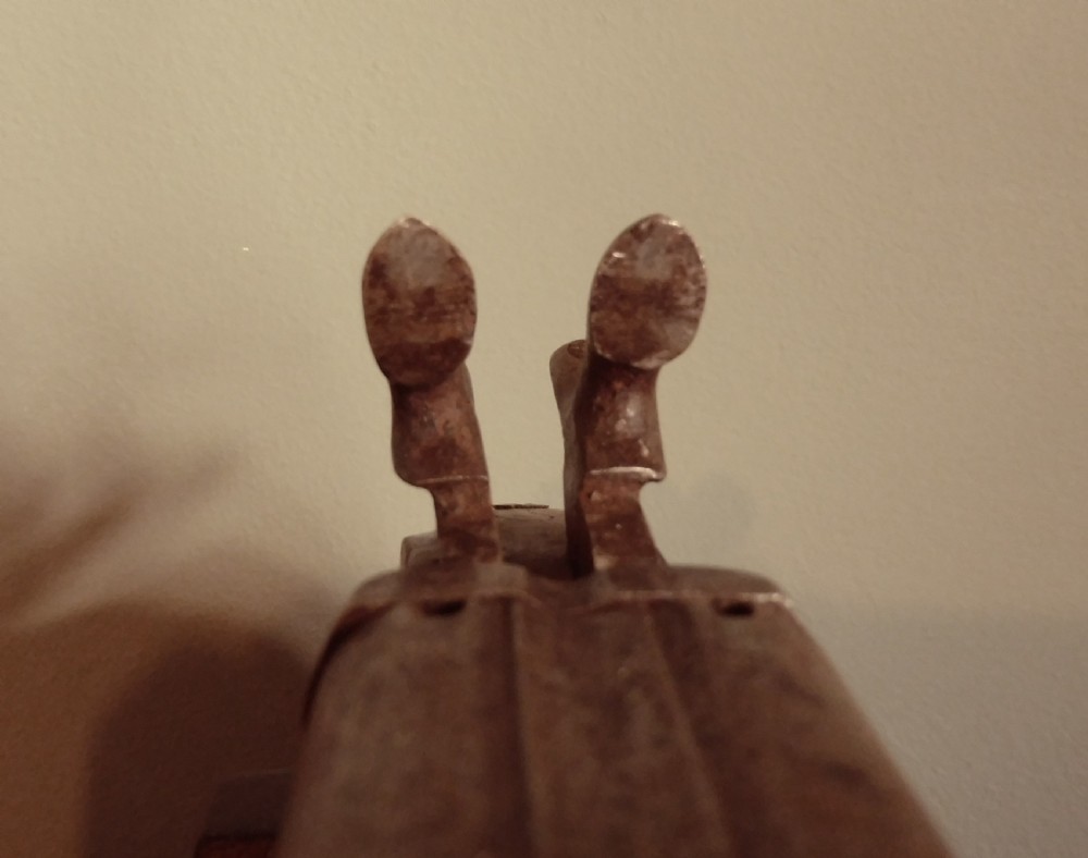 ANTIQUE DOUBLE BARREL PISTOL View V