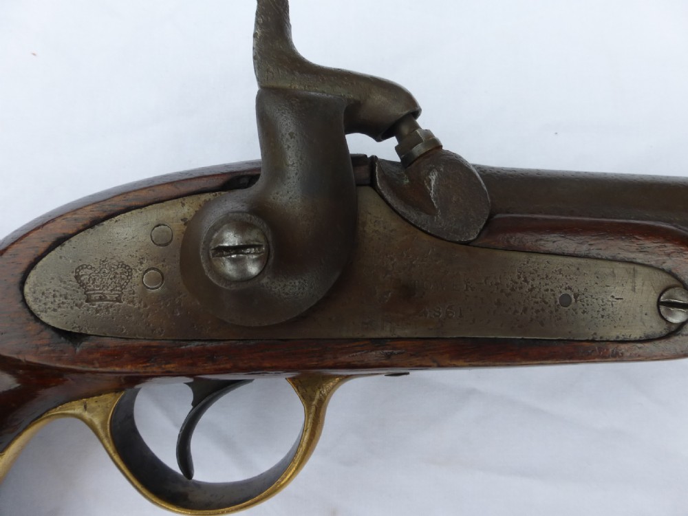 19TH CENTURY TOWER MILITARY PERCUSSION PISTOL View II