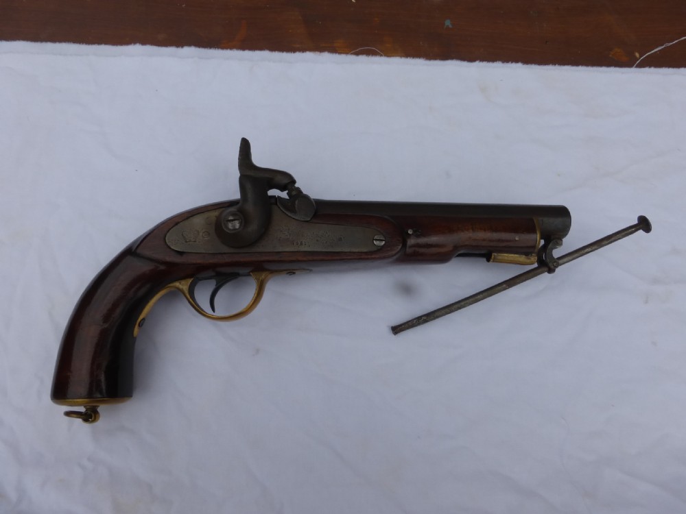 19TH CENTURY TOWER MILITARY PERCUSSION PISTOL View III