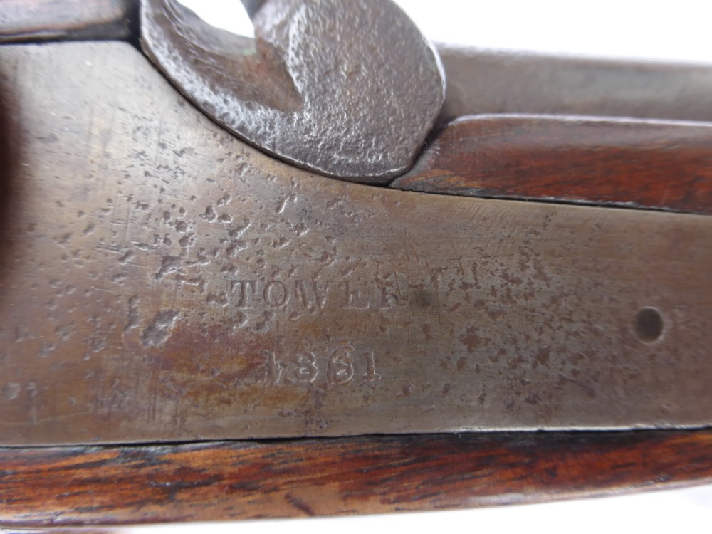 19TH CENTURY TOWER MILITARY PERCUSSION PISTOL View XII