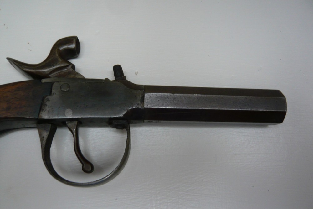 19TH CENTURY ANTIQUE PERCUSSION POCKET PISTOL View III