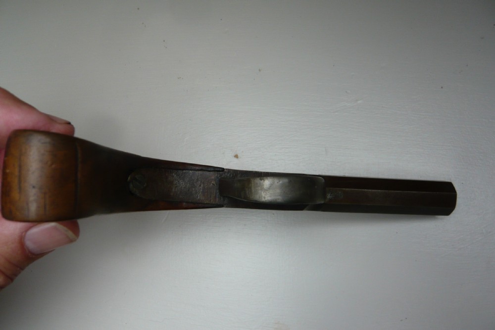 19TH CENTURY ANTIQUE PERCUSSION POCKET PISTOL View V