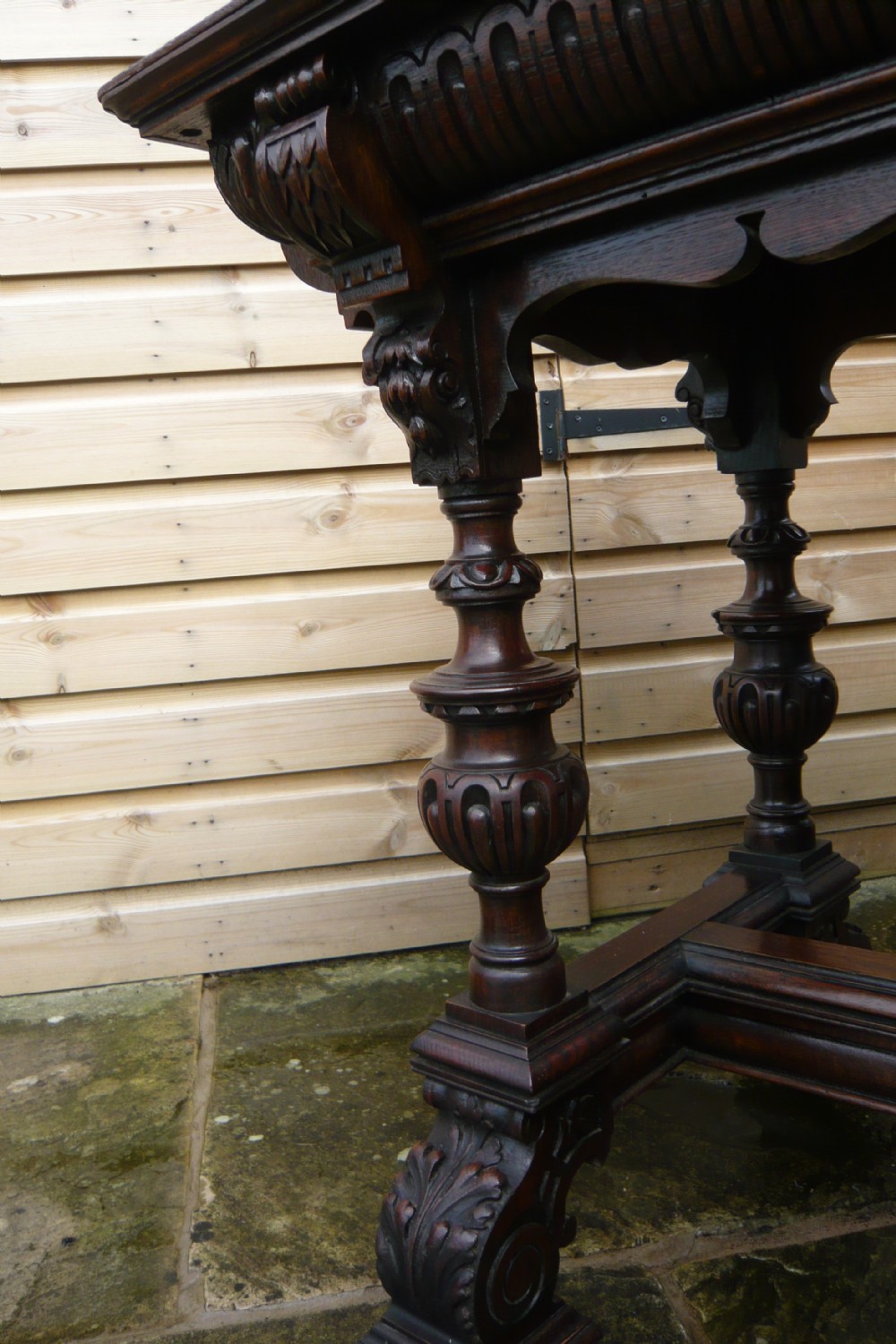 SUPERB QUALITY PAIR OF 19TH CENTURY STANDS/ TABLES View V