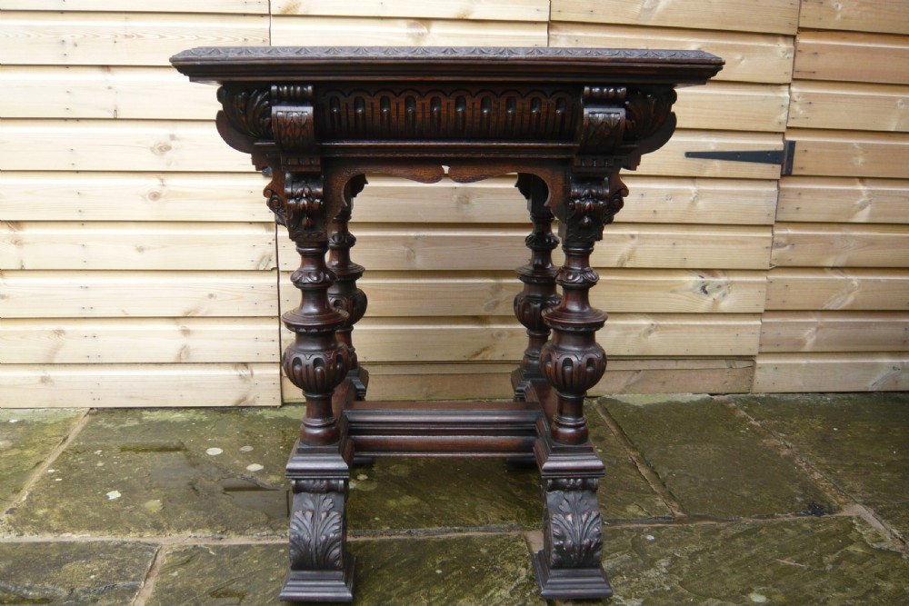 SUPERB QUALITY PAIR OF 19TH CENTURY STANDS/ TABLES View IX
