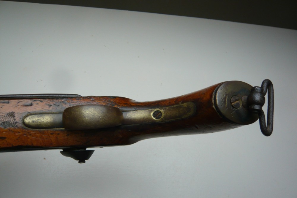19TH CENTURY ANTIQUE MILITARY PERCUSSION PISTOL View IV