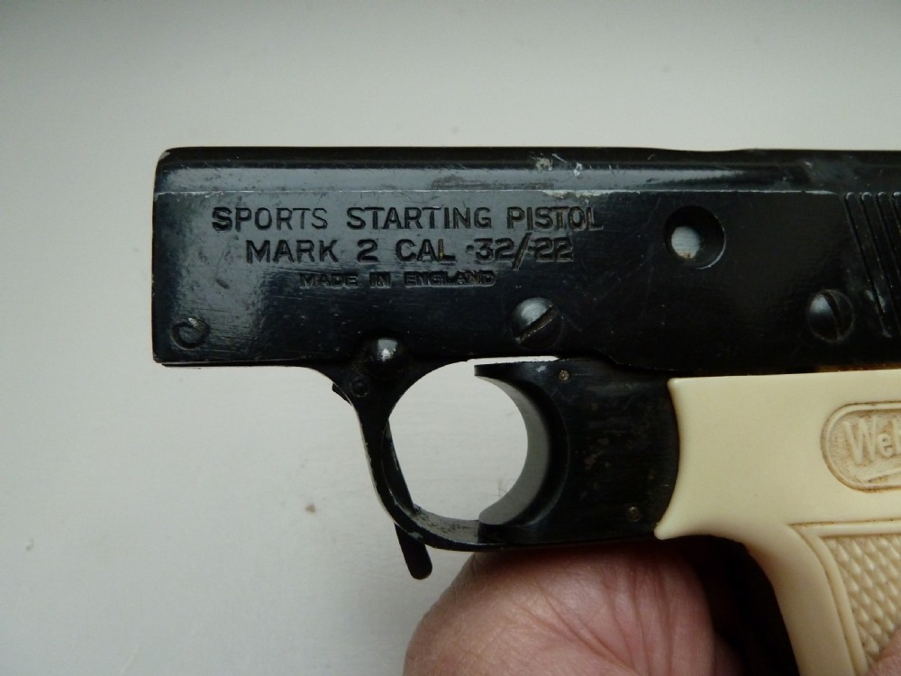 WEBLEY .32 SPORTS STARTING PISTOL View V