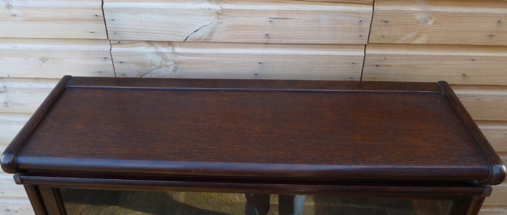 GLOBE WERNICKE STACKING LAWYERS BOOKCASE View III