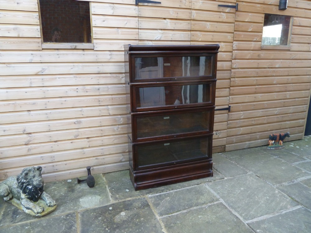 GLOBE WERNICKE STACKING LAWYERS BOOKCASE View X