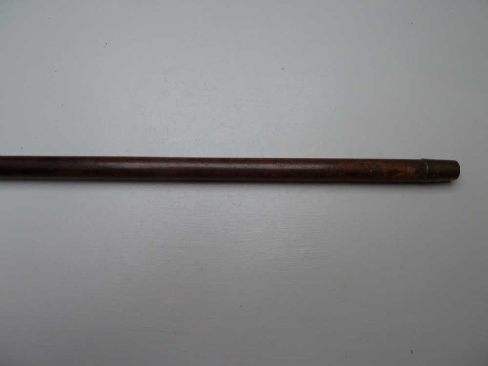 WALKING STICK AND COIN MADE FROM THE SALVAGED WRECK OF LORD NELSONS FIRST FLAGSIP THE FOUDROYANT View VII
