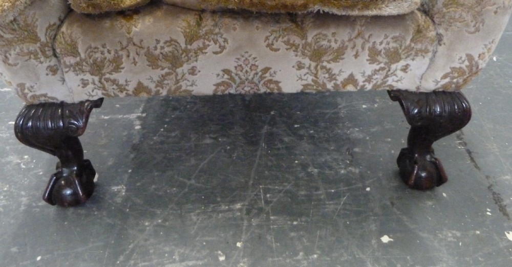 ANTIQUE WING ARMCHAIR View III
