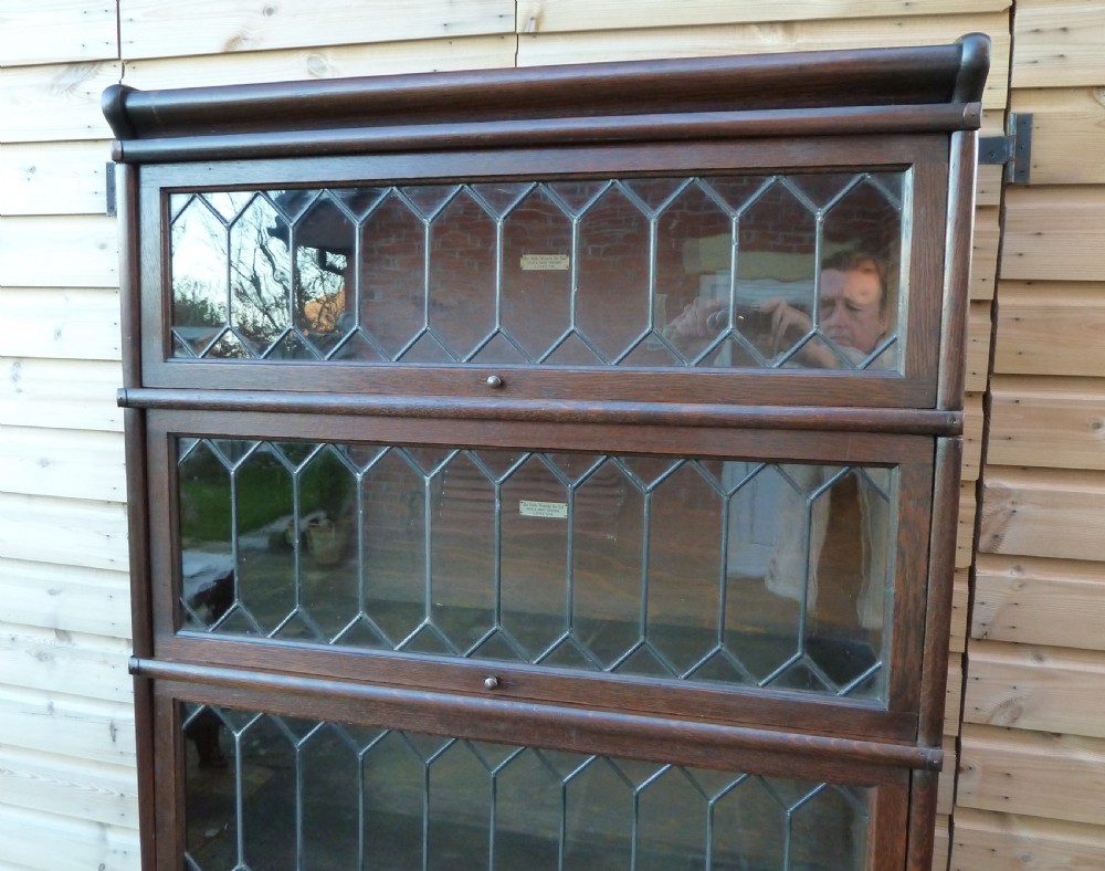 TALL OAK GLOBE WERNICKE LAWYERS BOOKCASE View VII