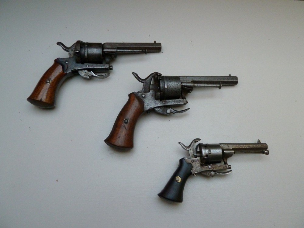 3 19TH CENTURY PISTOLS