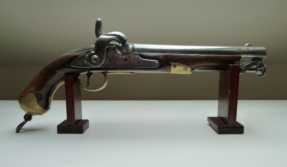 19TH CENTURY TOWER MILITARY PERCUSSION PISTOL
