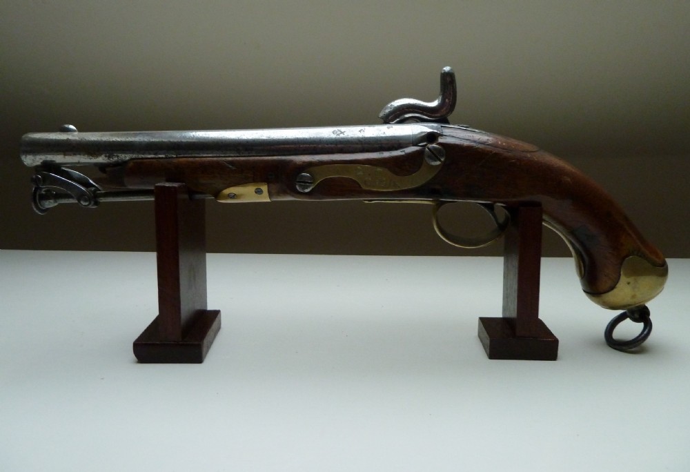 19TH CENTURY TOWER MILITARY PERCUSSION PISTOL View IV