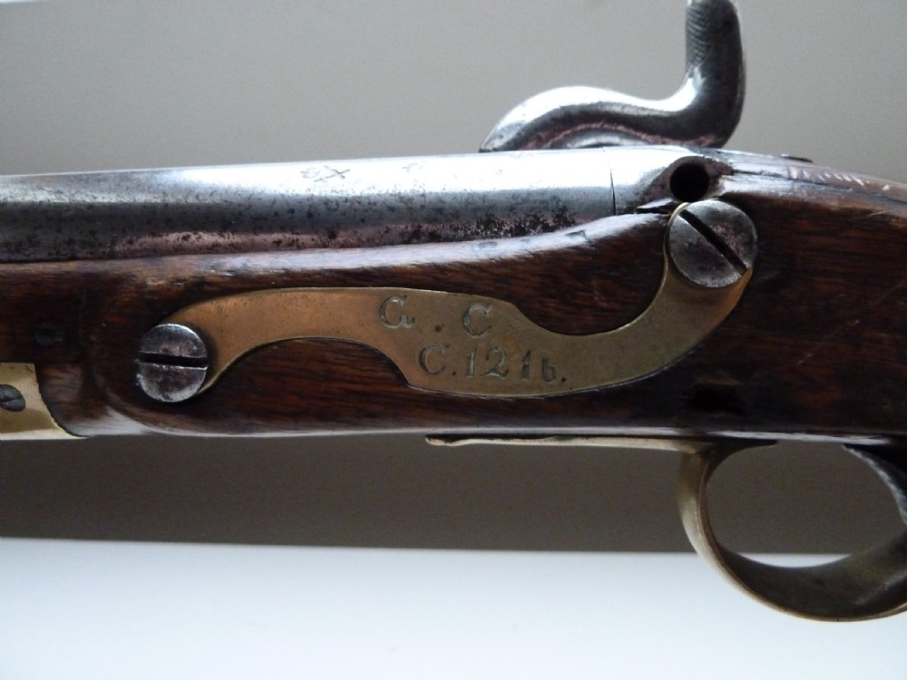 19TH CENTURY TOWER MILITARY PERCUSSION PISTOL View V