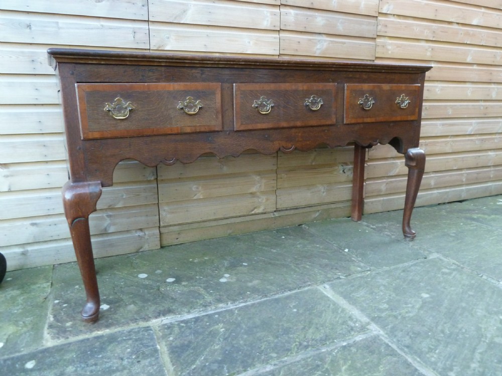 GEORGIAN OAK DRESSER BASE View XVI