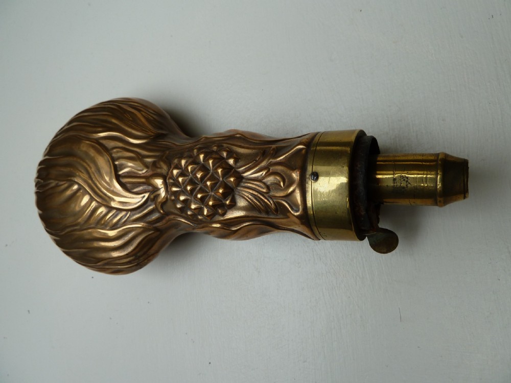 2 19TH CENTURY SHOT OR POWDER MUSKET FLASKS View IV