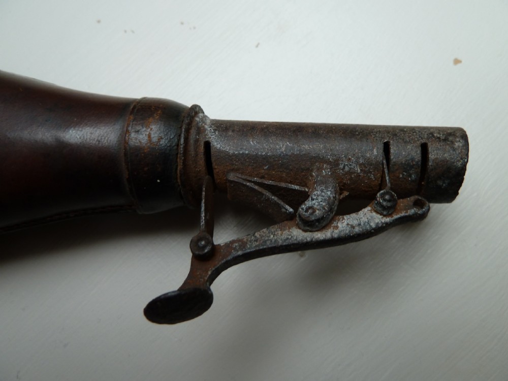 2. 19TH CENTURY SHOT OR POWDER FLASKS View III