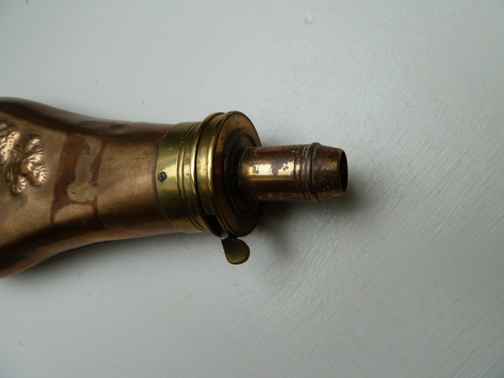 2. 19TH CENTURY SHOT OR POWDER FLASKS View IV