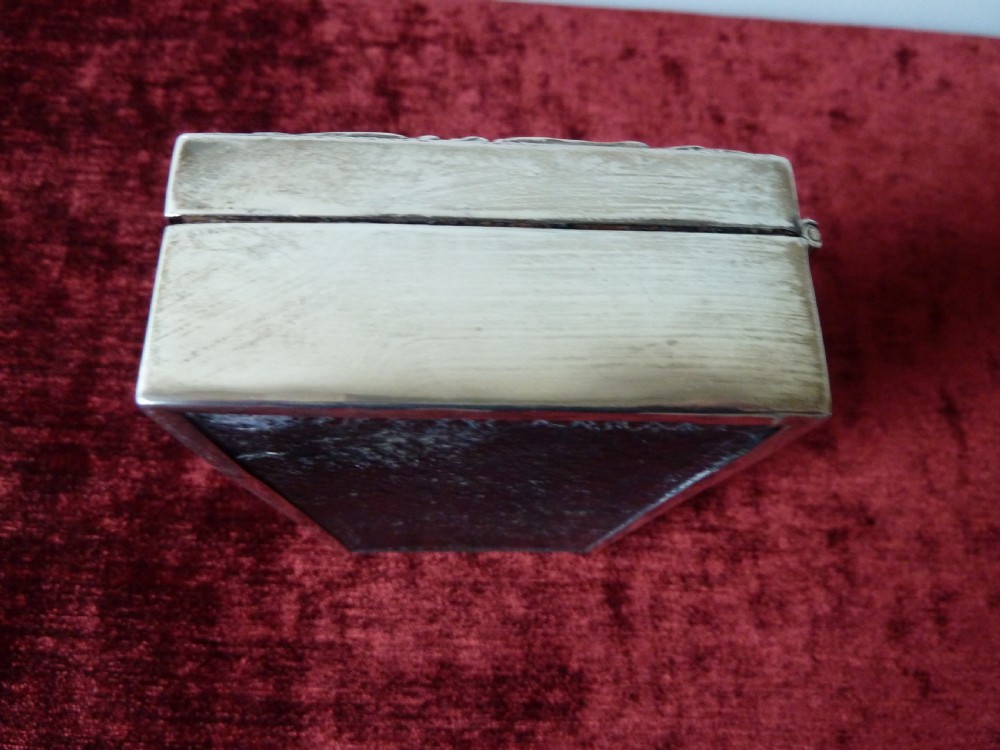 SILVER BOX  HALLMARKED 1904 View VI