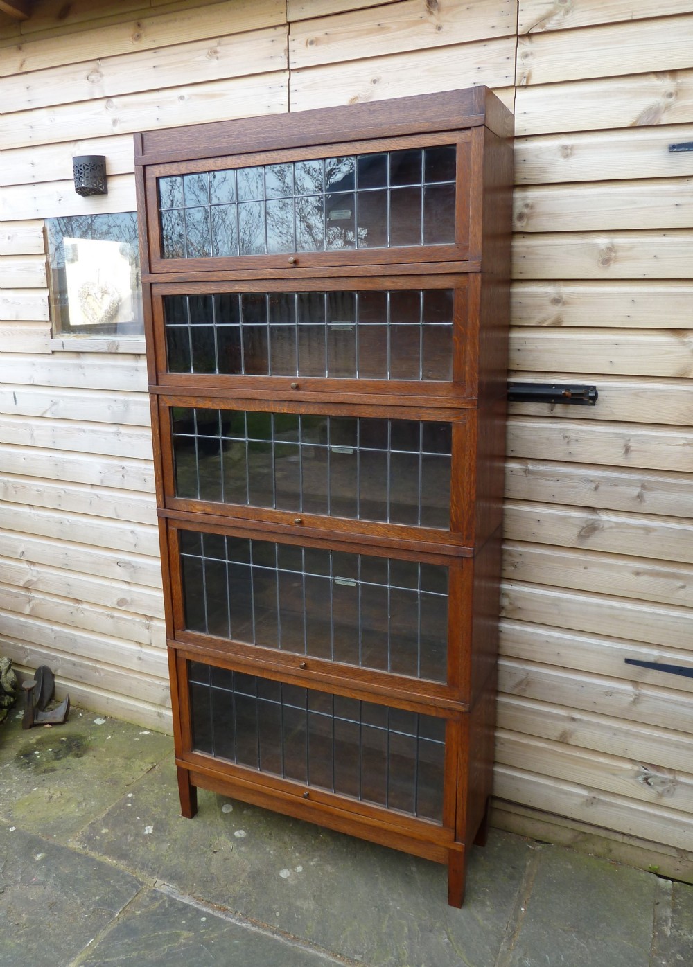 ART DECO PERIOD GLOBE WERNICKE BOOKCASE View XI