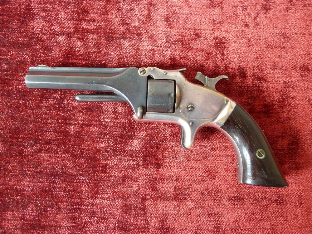 RARE SMITH AND WESSON MODEL 1 REVOLVER View VII