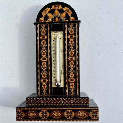 Tunbridge Ware Desk Thermometer