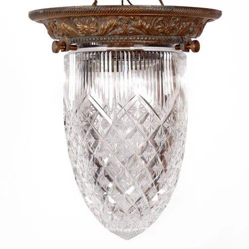 Edwardian Finely Cast Bijou Ceiling Pendant Lamp