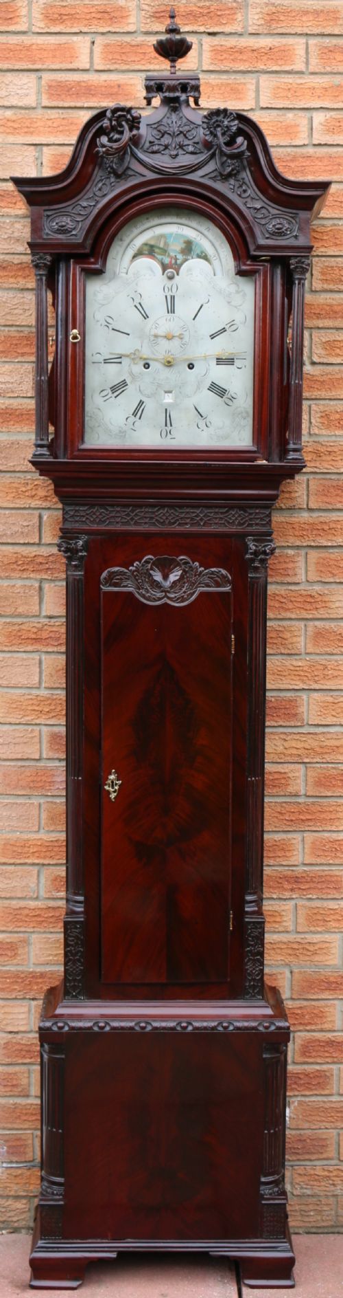 Thomas chippendale longcase clock 1770