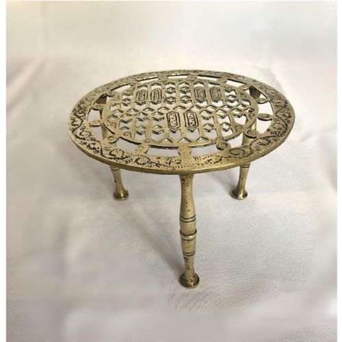 Antique Edwardian Brass Trivet