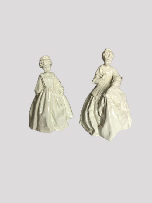 Pair of Continental Porcelain Figures