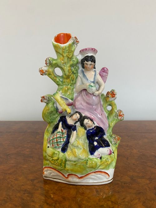 Antique Staffordshire Flat Back Figure