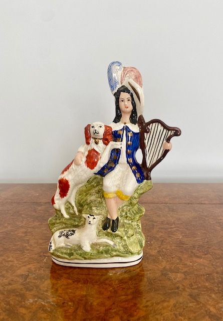 Antique Victorian Staffordshire Figure