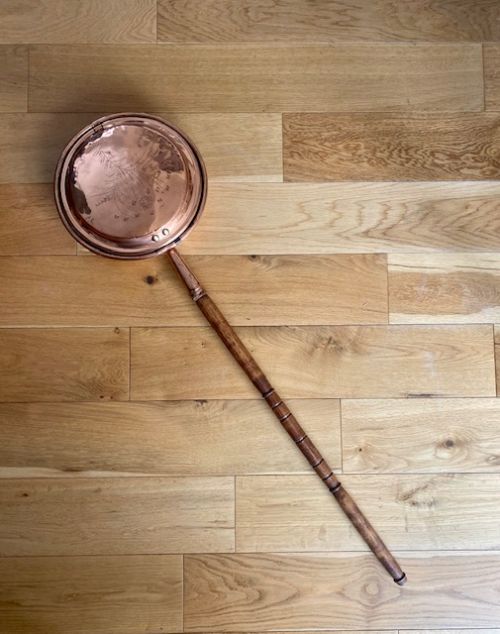Antique George III Copper Warming Pan